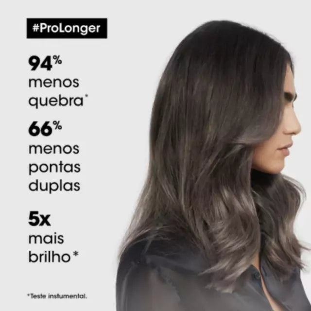 KIT LOREAL PRO LONGER SHAMPOO 750ML+COND 750ML+MASCARA 250GR - 60% OFF